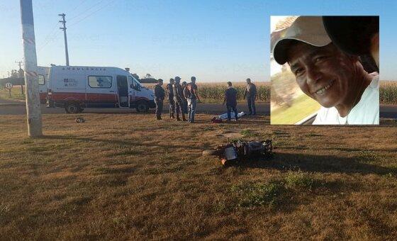 Homem de 49 anos morre após cair de moto na MT-235