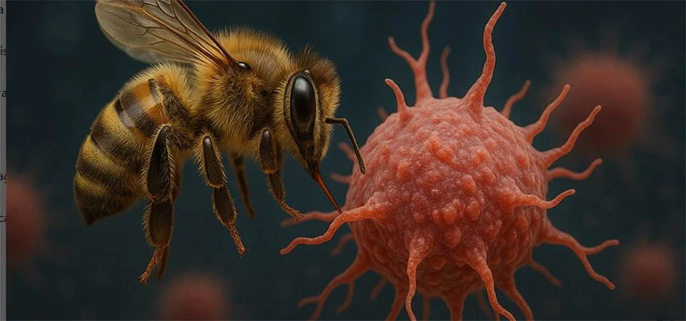 Em menos de 60 minutos, veneno de abelha elimina 100% de câncer agressivo