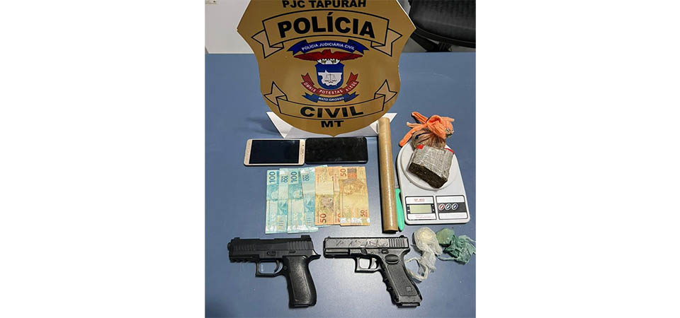 Itanhangá: Investigação da Polícia Civil prende traficante e recupera veículo furtado