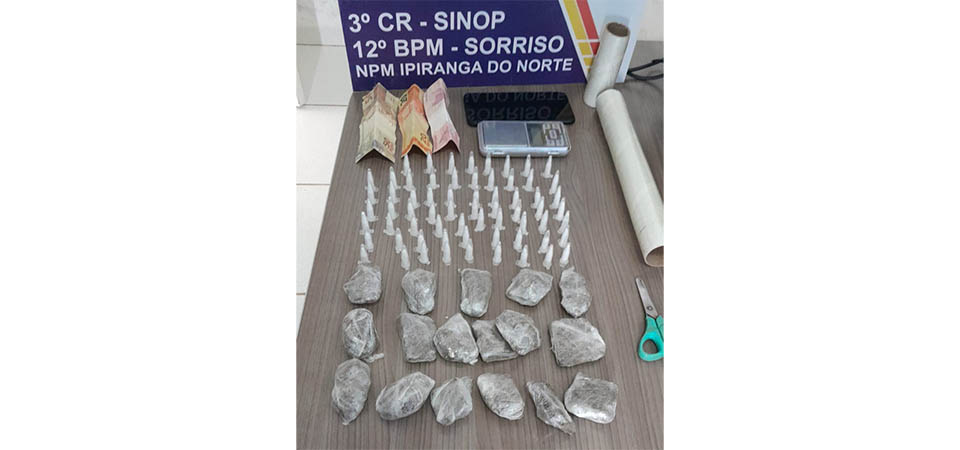 Ipiranga: Homem é preso pela Polícia Militar por vender drogas em barracão abandonado