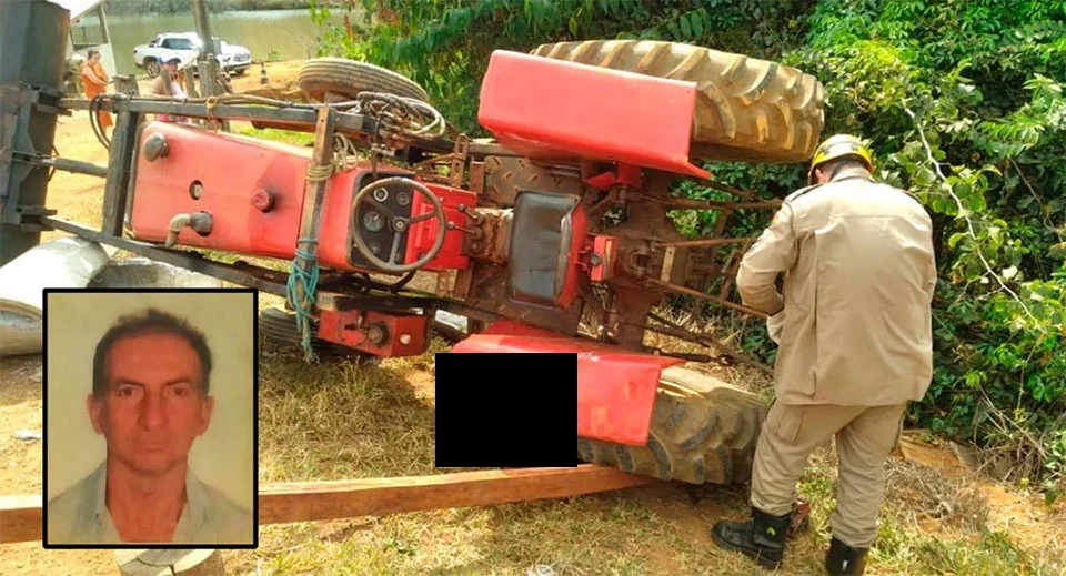 Irmão do governador Mauro mendes morre atingido por trator em Goiás