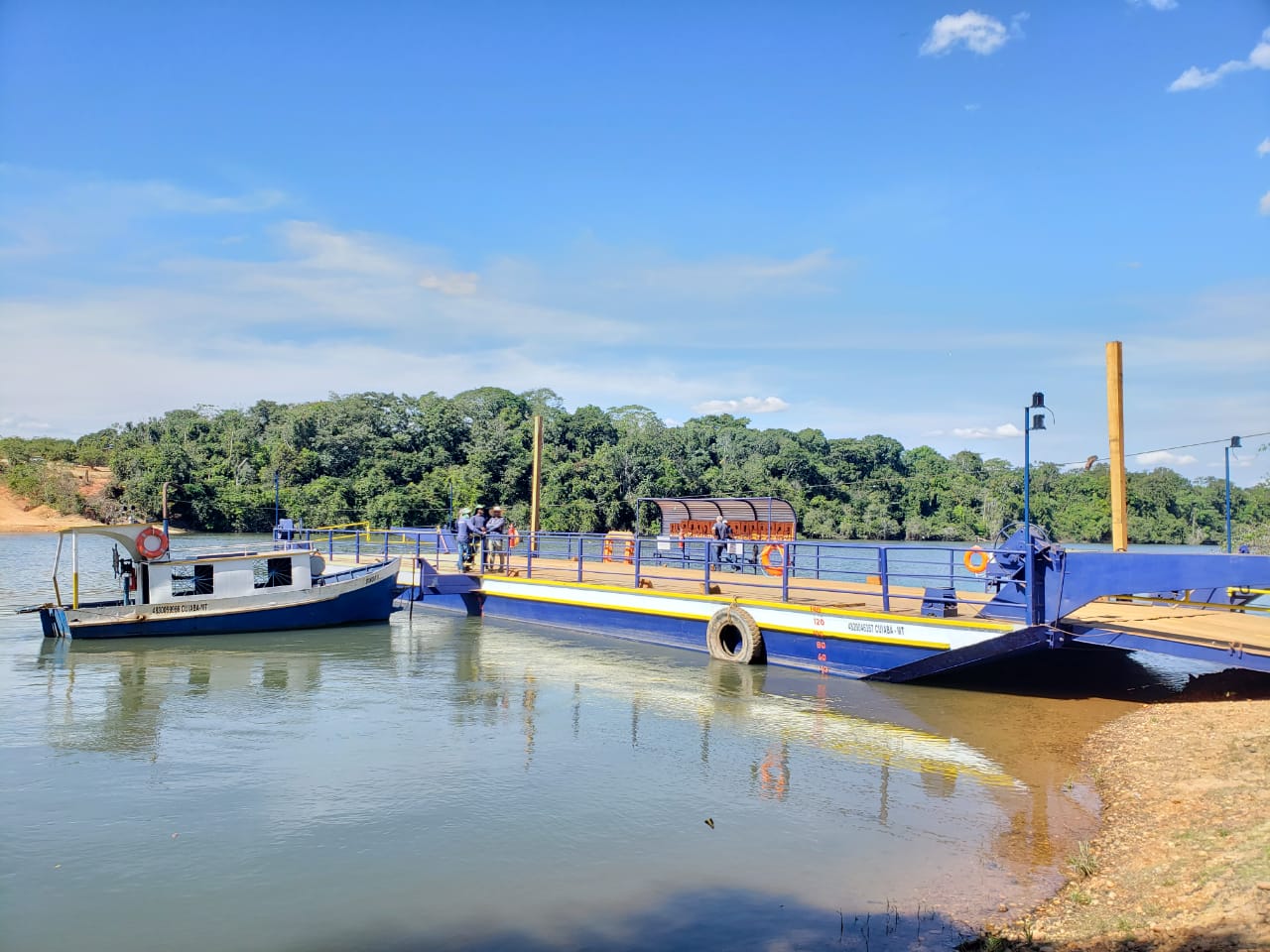 Itanhangá: Balsa da MT 242 no Rio Arinos que liga à Brianorte será desativada